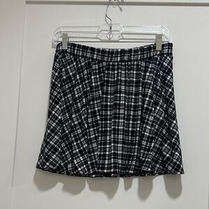 Walking on Sunshine Plaid Skirt